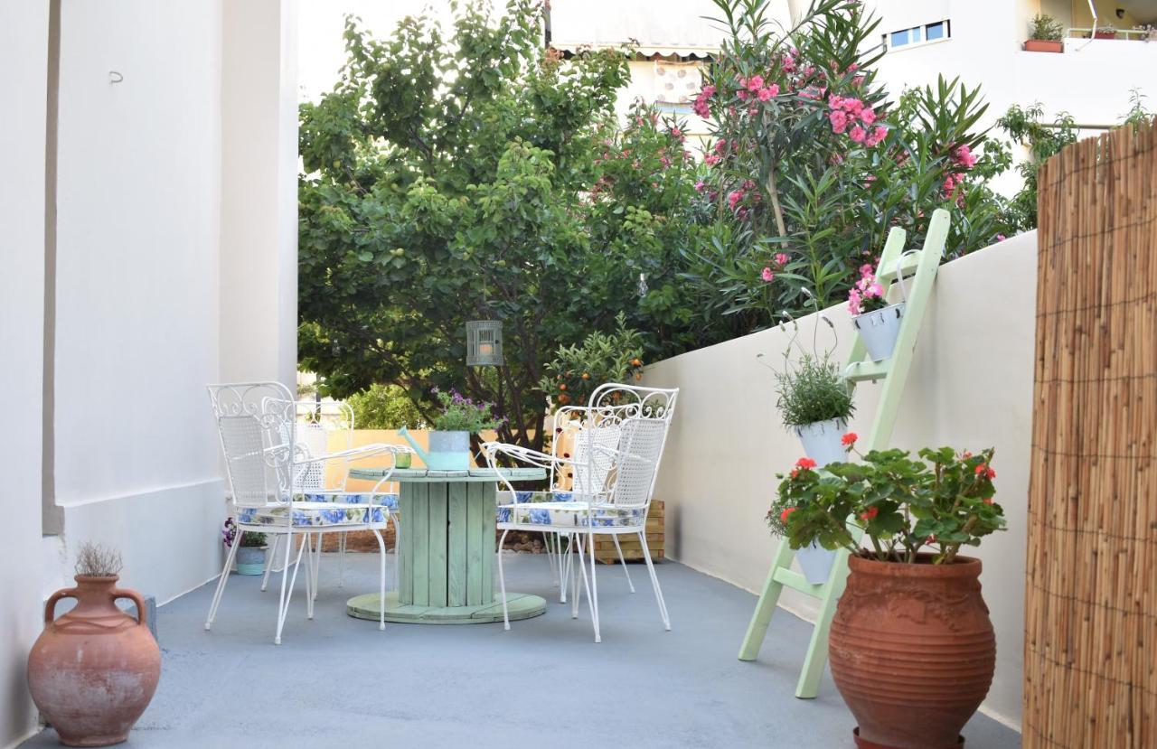 Haralabos Central Apartment Chrissi Akti Chania Exterior foto