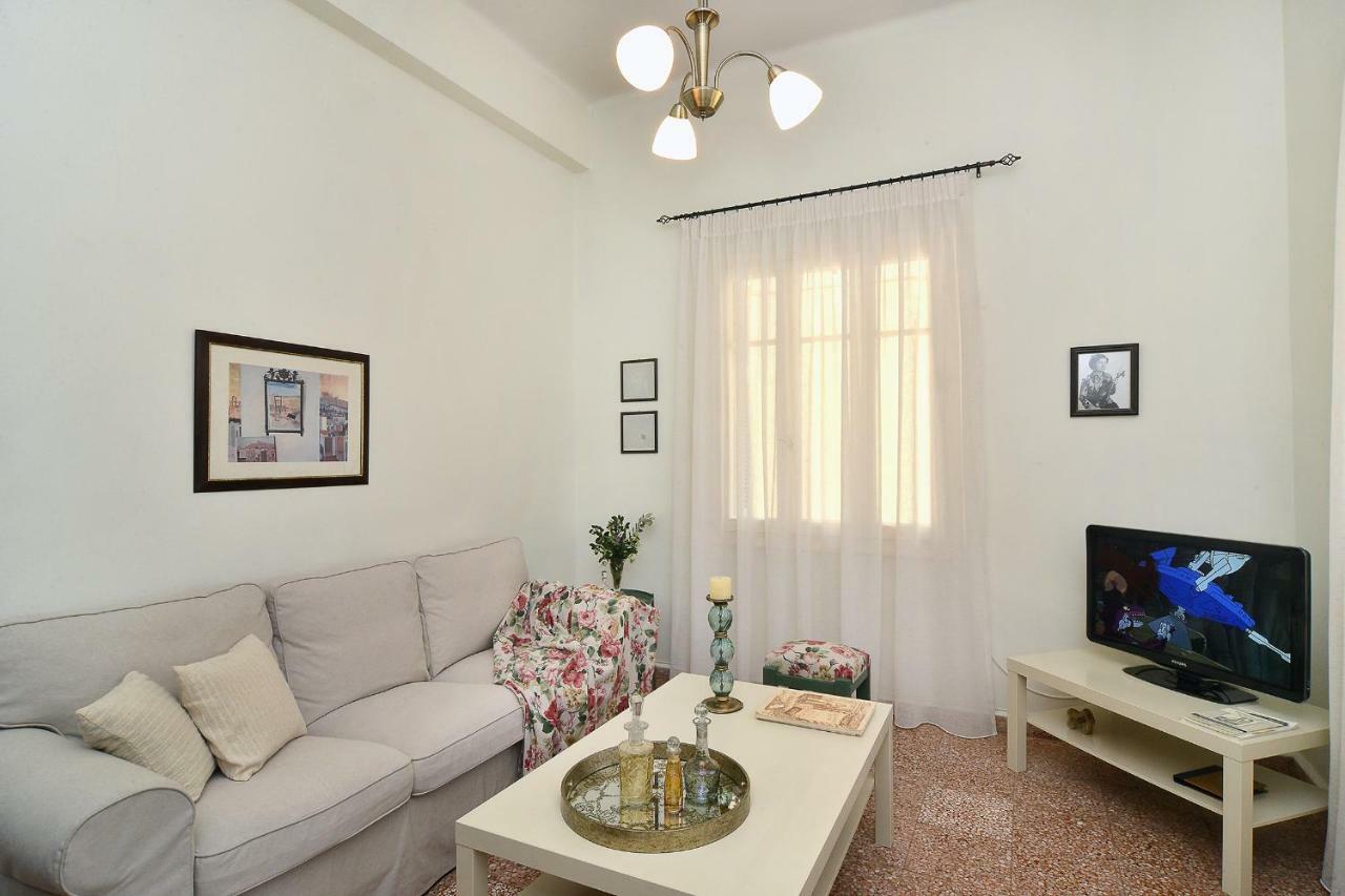 Haralabos Central Apartment Chrissi Akti Chania Exterior foto